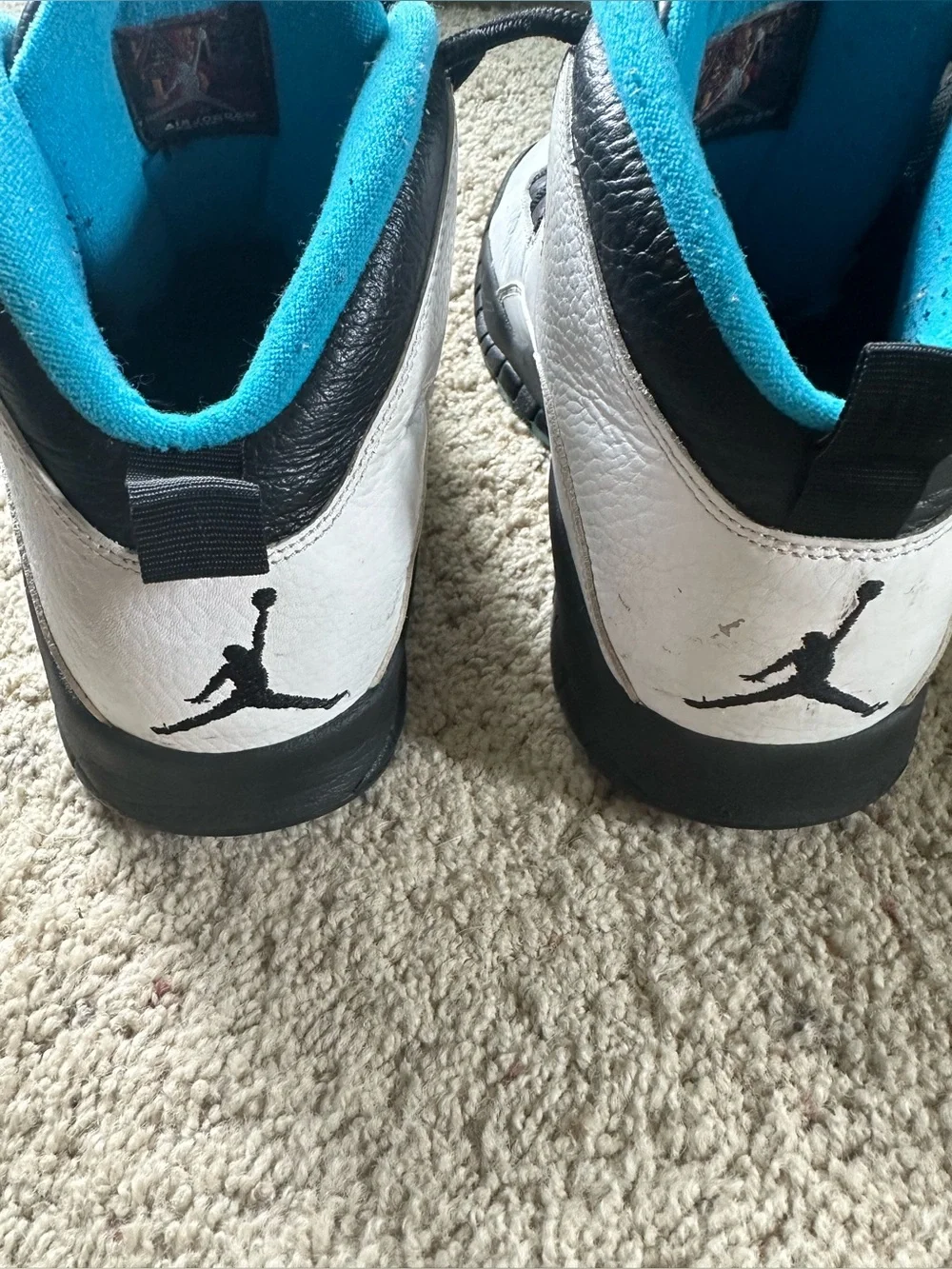 Powder Blue Air Jordan 10’s Retro - Mens 12 (2013)